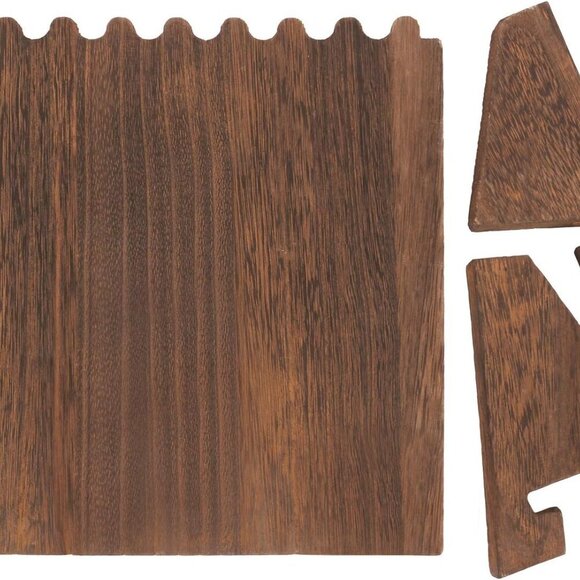 Portable Wooden Plank Necklace Jewelry Stand for 8 Necklaces, Necklace Stand, Wo - Picture 8 of 9